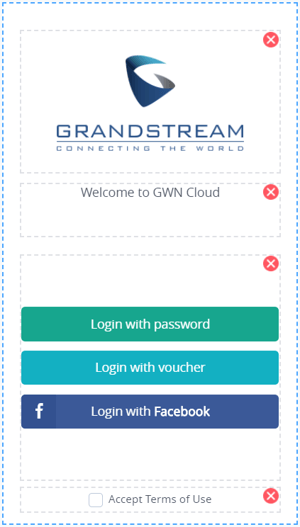 Grandstream Example Captive Portal